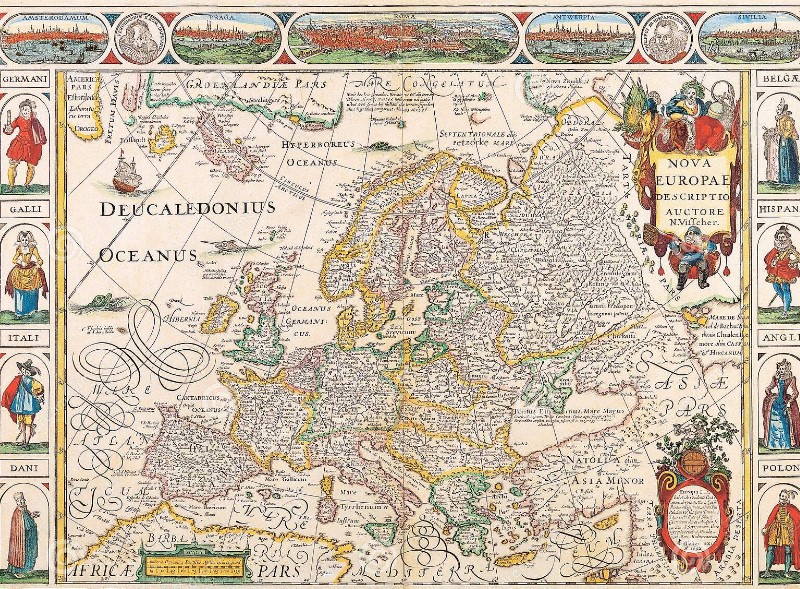 Replike zgodovinskih zemljevidov